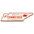 Tennessee The Volunteer State Fridge Magnet