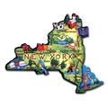 New York the Empire State Artwood Jumbo Fridge ...