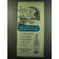 1949 Canada Dry Water Ad - Be sure of better drinks