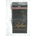 Matchbook cover Sofias Italian Restaurant, Wolv...