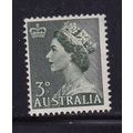 AUSTRALIA 1953 QEII DEF 3d MINT HINGED SG262
