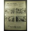 1959 Continental Airlines Ad - New! Instant Boarding on Continental's Golden Jet
