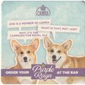 BEER MAT - GREENE KING BREWERY - PURPLE REIGN -...