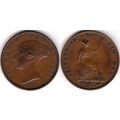 Great Britain. Victoria. Halfpenny 1854. dy21965