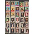 Barbuda stamps 1970/71 - Monarchs (complete set of 37) MNH