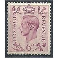 1937 SG468 6d Purple Mounted Mint .
