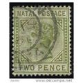 NATAL 1887 SG 107 - #3 fine used (o)