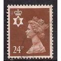 Great Britain 1991 Northern Ireland 24p Chestnu...