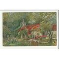 Isle of Wight BONCHURCH Salmon Art Postcard by ...