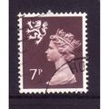 GREAT BRITAIN SCOTLAND 1978 SG S24 7p PURPLE BR...