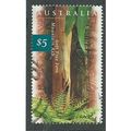 AUS 1996 $5.00 'SOFT TREE FERN' FINE USED (EBID...