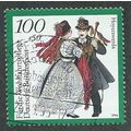 GER 1994 100pf+ 50 'NATIONAL COSTUMES- HOYERSWE...