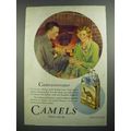 1931 Camels Cigarettes Ad - Companionship