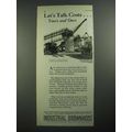 1931 Industrial Brownhoist Crane Ad - Let's Tal...