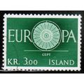 1960 Iceland - Europa 3.00k - Sc# 327 used