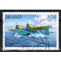 1994 Iceland Sc# 775 used - Seaplane Grumman G-...