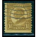 Used 598 1 1/2c Warren Harding Average M09682