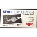 US Stamp #BK192 mint NO: 1991 29c Space Explora...