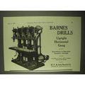 1922 Barnes Drills Ad - Upright Horizontal Gang