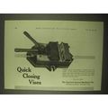 1922 Hartford Special Machinery Vise Ad - Quick...