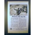 1923 AT&T Telephone Ad - Whatever Else May Fail