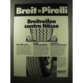 1977 Pirelli Tires Ad - in German