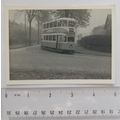 Photo Glasgow Tram no.1301 in 1958