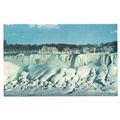 WINTER, THE AMERICAN FALLS, NIAGRA FALLS, ONTAR...