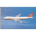 Qantas Airways Boeing B747 B Civil Aviation Postcard (A19032)