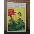 SAUCY SEASIDE POSTCARD unused Brook Pubs. Co, n...