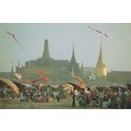 Sanam Luang Thailand Flying A Kite Competition ...