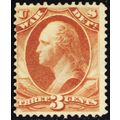 O85, Unused No Gum 3¢ Official Stamp SCV $135.0...