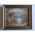 Vintage Original Oil On Canvas Painting Framed ...