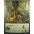 1957 Johnnie Walker Black Label Scotch Ad - Champion by Peter Helck