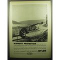 1958 Du Pont Nylon Tires Advertisement - Blowout protection