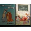 2 USED LADYBIRD BOOKS DISNEY LADY AND THE TRAMP...