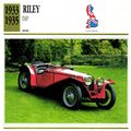 Collectors Club card. Classic Cars. Riley Imp