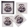 Hedgehog Drinks Coasters Set of 4 Animal Cerami...