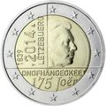 Luxembourg 2014 - 2 Euro Commemorative - 175 An...