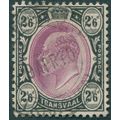Transvaal 1909 2s.6d. magenta & black SG269 used