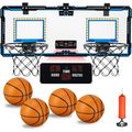 Indoor Double Shot Basketball Hoop - Over-The-D...