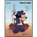 Sierra Leone. 1990. Mickey as a Yeoman Warder (...