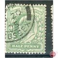 GB stamps 1902-10 -1/2d SG215 Sussex cancel 5