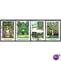 1983 Gardens Set SG1223-1226 Fine Used