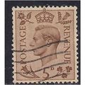 GB 1938 KGV1 5d Brown used stamp SG 469.(H343 )