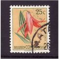 BELGIUM CONGO 1952 SG299 25c LITTONIA FLOWERS F...