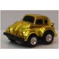 AUTOBOT ' VINTAGE ' MINI BUG car .. GOLD ( 1985 )