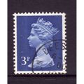 GREAT BRITAIN 1971 SG X855 3p ULTRAMARINE TWO B...