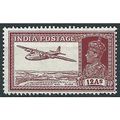 India 1937 SG258 12a Lake Mounted Mint ....