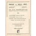 page hill inc 1949 life span electric utilities...